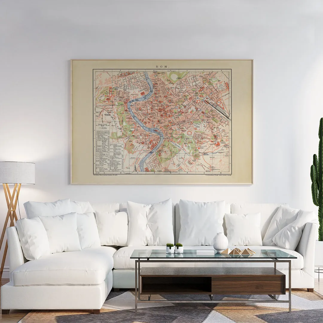 Ancient Cartography Wall Tapestry