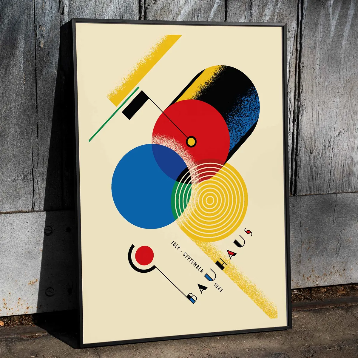 Bauhaus Geometry No. 11 Lifestyle View