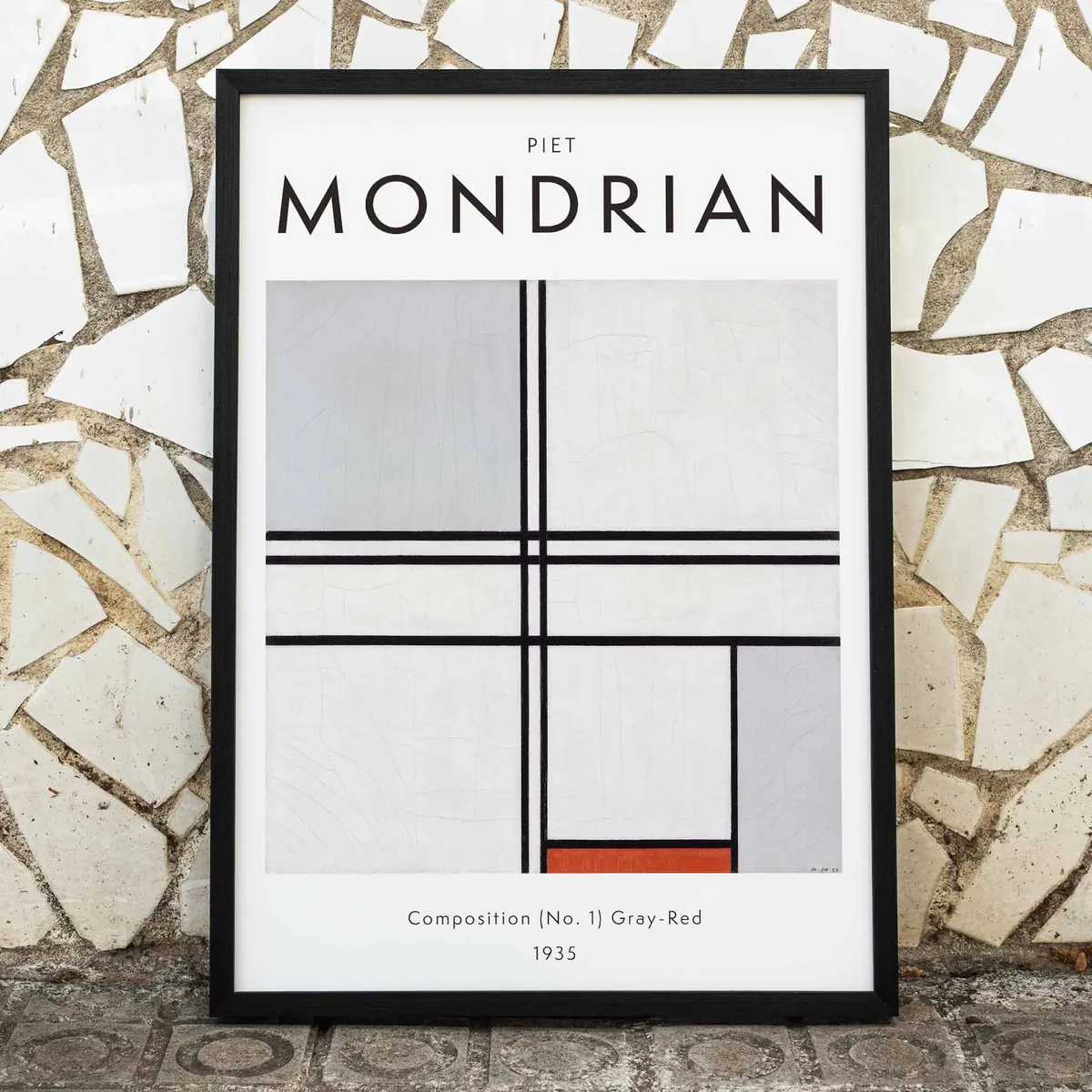 Bauhaus Square Composition No. 1 Lifestyle View
