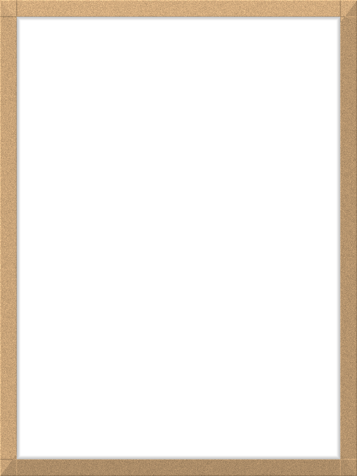 Natural Oak Wood Frame