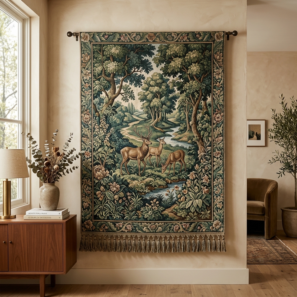 Antique Verdant Tapestry